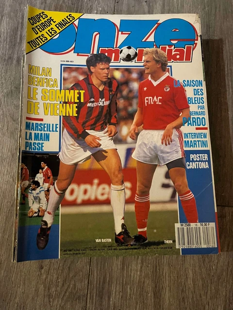 Magazine Onze Mondial Spécial Coupe Du Monde 90 – Enzo Scifo, Emmanuel Petit, Pelé (décembre 1989)