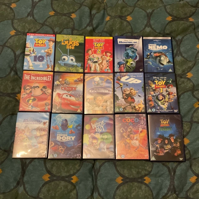 Pixar Collection DISNEY/PIXAR MOVIE COLLECTION (Set Of 15) £25.66 - PicClick UK