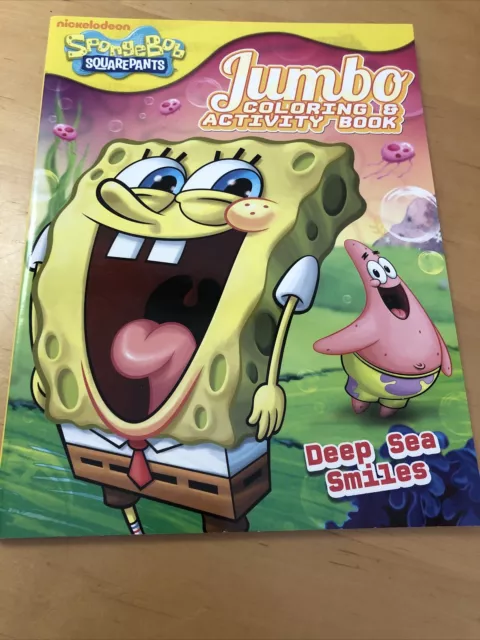 SpongeBob SquarePants Jumbo Coloring & Activity Book ~ Absorbing Adventures
