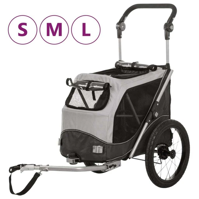 Trixie rimorchio bicicletta cani S rimorchio bicicletta per cani rimorchio diverse scelte vid