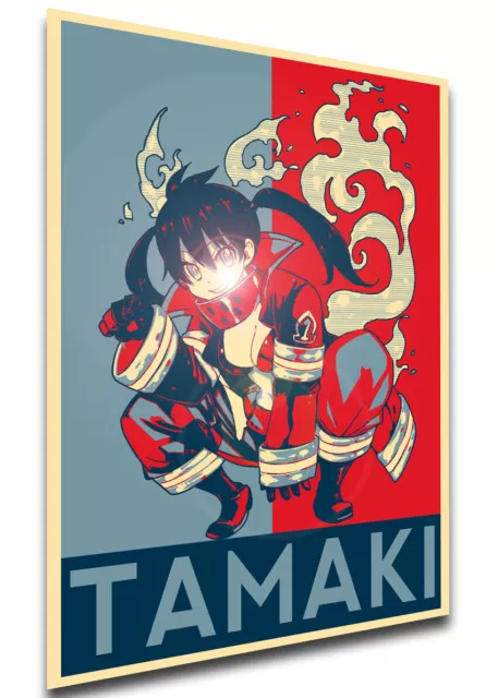 Poster - Propaganda - Fire Force - Tamaki Kotatsu