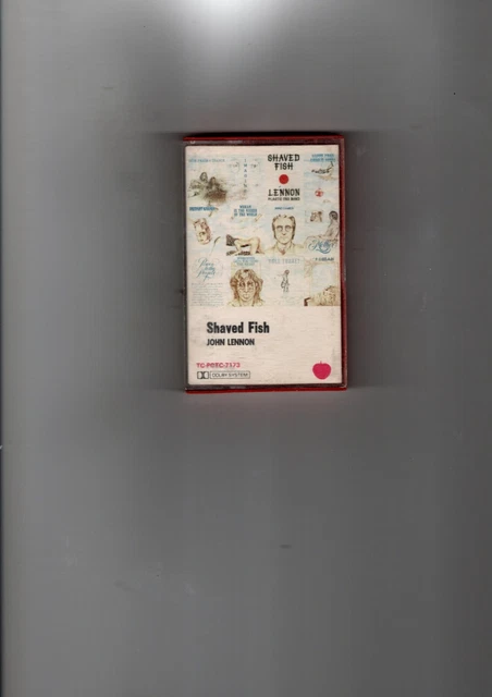 John Lennon - Shaved Fish - Cassette Tape - (Check Multiple Buys)
