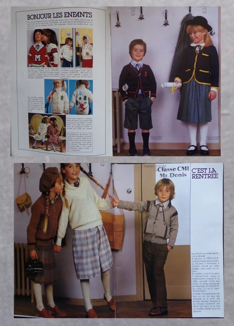 Catalogue Ancien De Laine Et Tricot Phildar N°67 - Année 1979 - Modèles Enfants - Occasion