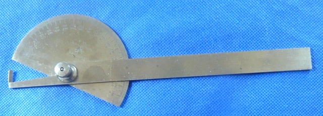 L.S. Starrett No. 19 Stainless PROTRACTOR