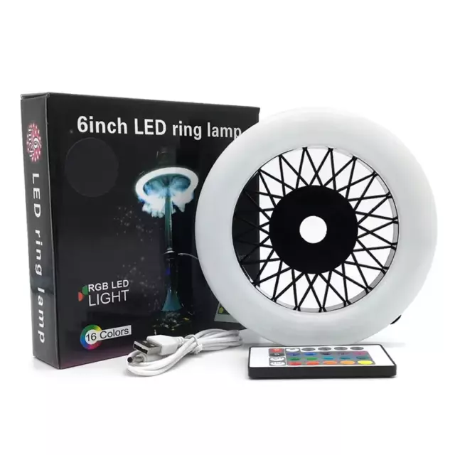 Shisha LED, Hookah,  Ringlampe +Fernbedienung , Hookah licht, Wasserpfeifen LED