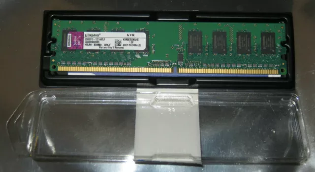 1GB Kingston DDR2 RAM 667MHz PC2-5300 DIMM 240-pol. CL5 KVR667D2N5/1G NEU TOP