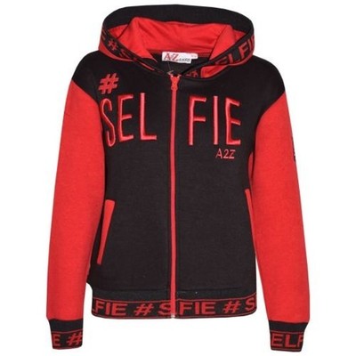 A2Z Bambine Ragazzi Carbone & Rosso Azteco Fiocco di Neve A2Z Onesie one piece Tuta 