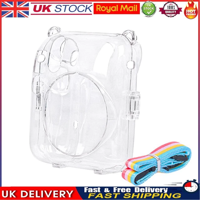 Mini Camera Case PC Crystal Camera Bag Protective Shell for Camera Instax Mini12
