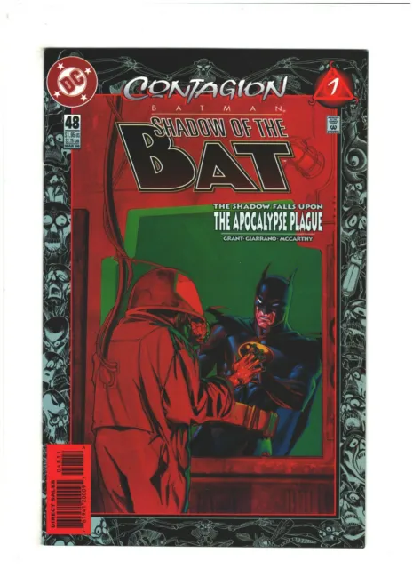 Batman Shadow of the Bat #48 VF/NM 9.0 DC Comics 1996 Contagion pt.1