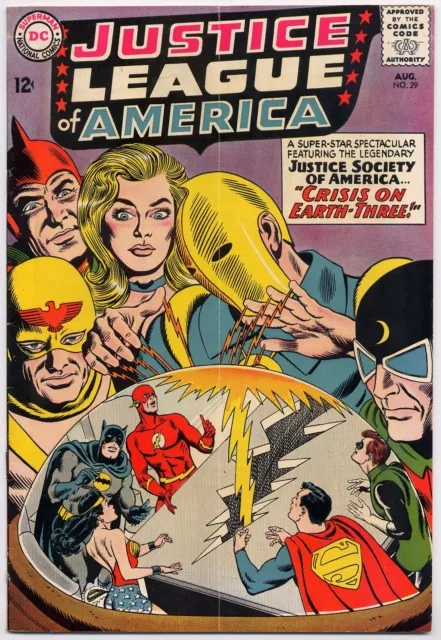 Justice League of America 29 FN 1964 DC 1st App SA Starman & Earth III Sekowsky