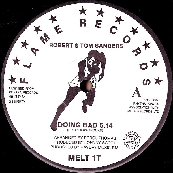 Robert & Tom Sanders - Doing Bad (12")