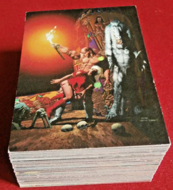 Richard Corben - komplettes VINTAGE Basisset (90 Karten) - Comicbilder 1993