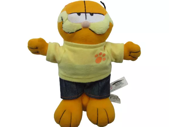 Vintage Play by Play Garfield cat soft toy