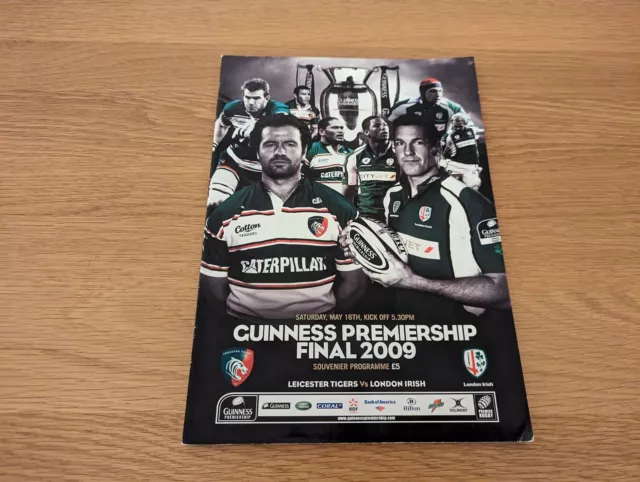 2009 Leicester Tigers v London Irish - Premiership Final