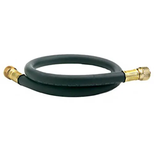 CPS Products HV6 6 ft. Black Vacuum and Charging Hose,3/8 in. Fittings