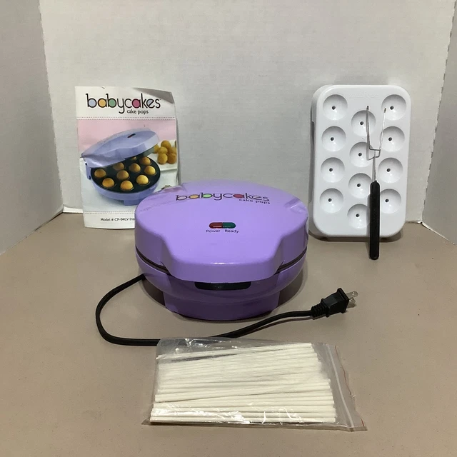 BABYCAKES CP12 CAKE Pop Maker Cake Pop Maker 12 Capacity Purple Baby