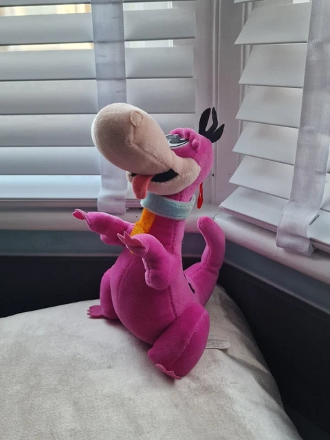 FLINTSTONES PET DINO Plush 8" Nanco 2000 Vintage Dinosaur Toy Purple ...