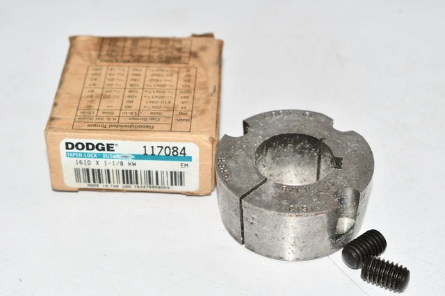 NEW Dodge 117084 Taper Lock Bushing 1610 x 1-1/8 KW