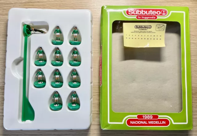 Subbuteo La Leggenda Team Squadra Calcio Football Nacional Medellin 1989 Nr. 61