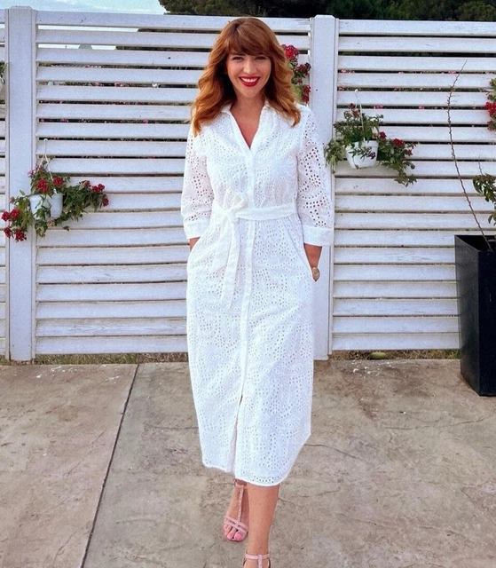 ZARA NWT $109 Woman Ss24 Embroidered Eyelet Dress Zw Collection White | 3129/265 $59.00 - PicClick ZARA NWT $109 Woman Ss24 Embroidered Eyelet Dress Zw Collection White | 3129/265 $59.00 - PicClick
