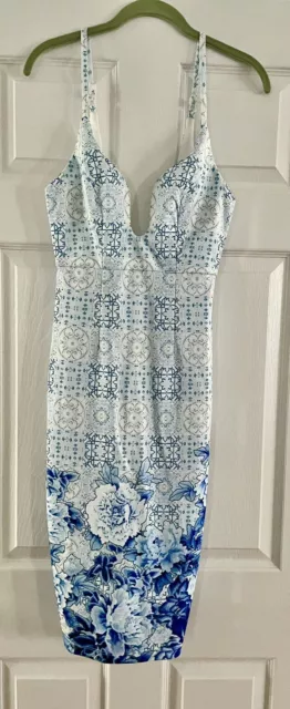 Ginger Fizz Printed Dress Size 6