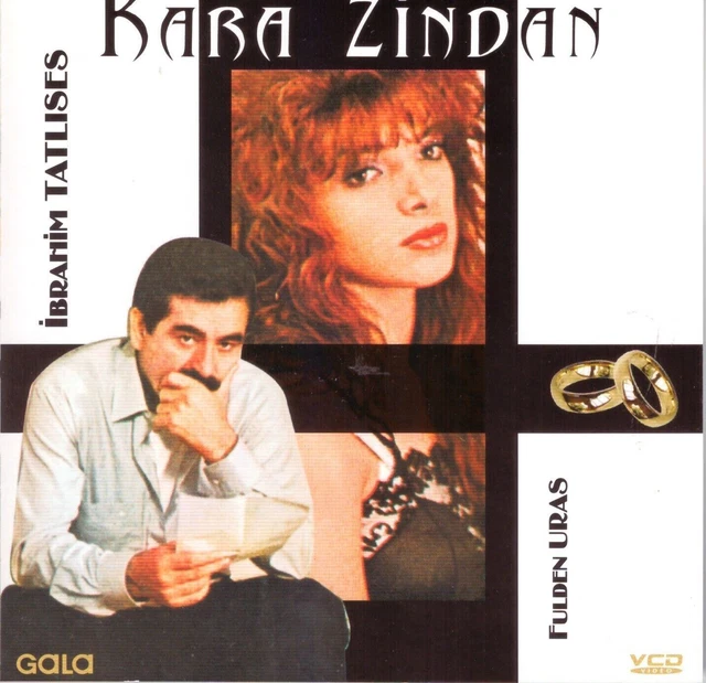 Kara Zindan/ibrahim Tatlıses, Fulden Uras (CD vidéo) VCD film turc "nouveau"