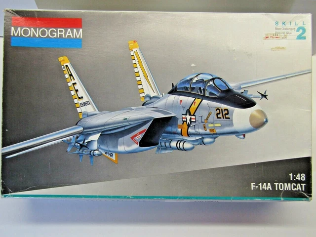 MAQUETTE AVION REVELL F-14A TOMCAT Scale 1/144 Réf 04004 Neuf EUR 16,90 - FR