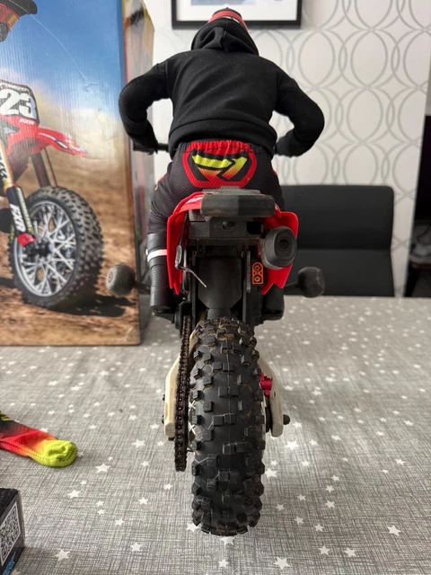 LOSI PROMOTO MX 1/4 Electric Brushless 2WD RTR RC Motorcycle Honda Red ...