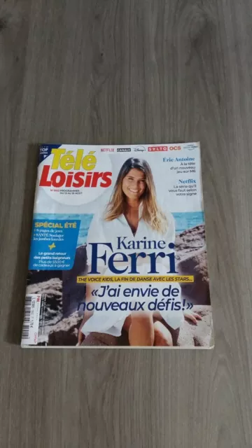 TELE LOISIRS n°1897 09/07/2022 Emma Smet/ Les Minions/ Stranger Things/ Karembeu 2