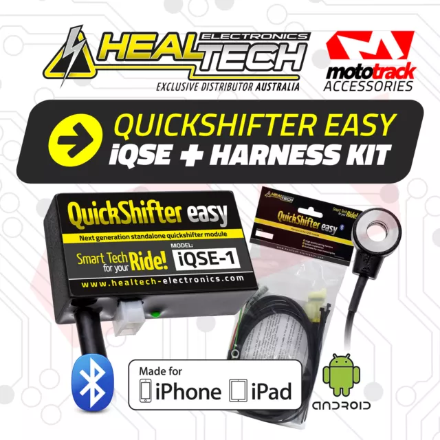 HealTech Electronics QuickShifter Easy iQSE (NEW) WiFi + Harness Kit