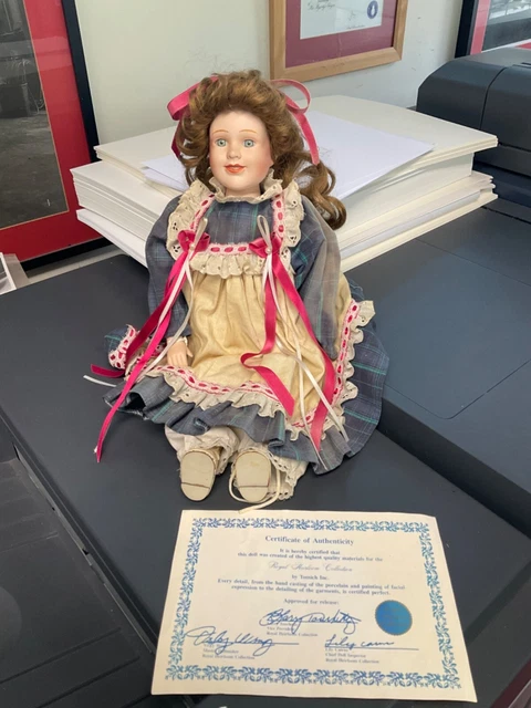 Royal heirloom cheap collection porcelain dolls