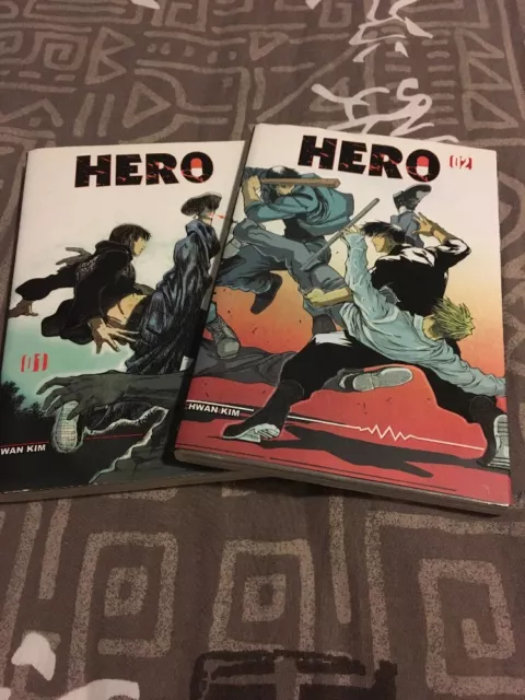 Lot Manga Hero Tome 1 et 2 De Hwan Kim