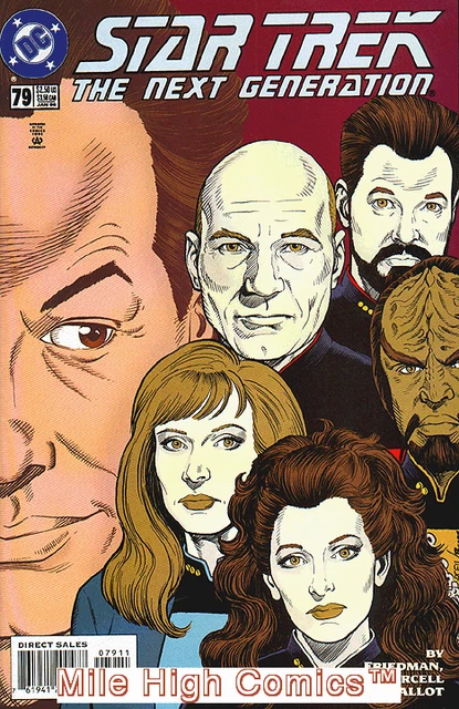STAR TREK: THE NEXT GENERATION (1989 Series)  (DC) #79 Very Fine Comics Book