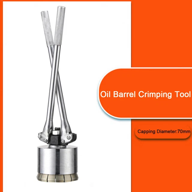 OIL BARREL CRIMPER 200L / 53 Gallon Drum Cap Seal Barrel Crimping Tool