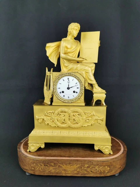 Orologio In Legno A Forma Di Angelo Bianco E Rosa Con Mani Giunte - Bomboniera Per Battesimo O Prima Comunione Bambina, Completo Di Scatola Regalo - 2