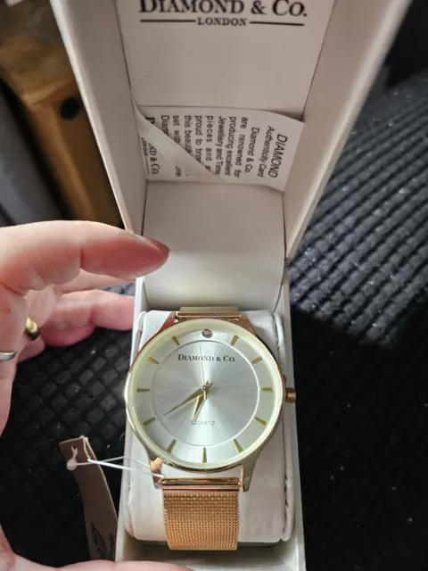 Diamond & co mens watch sale