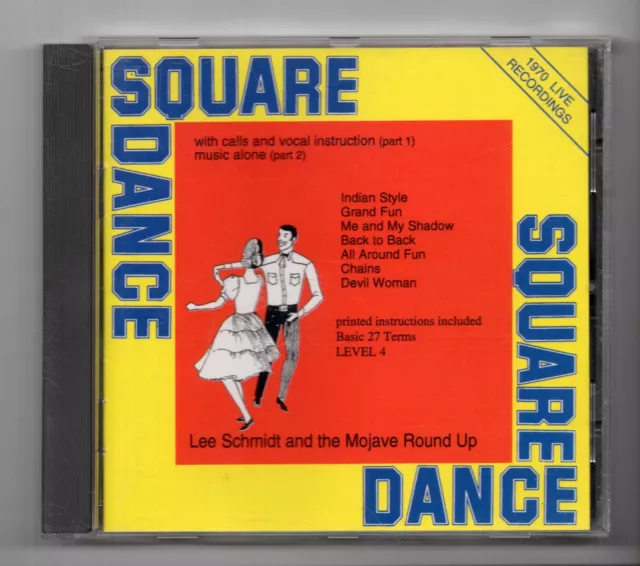 (KE140) Lee Schmidt & The Mojave Round Up, Square Dance Level 4 - 1994 CD