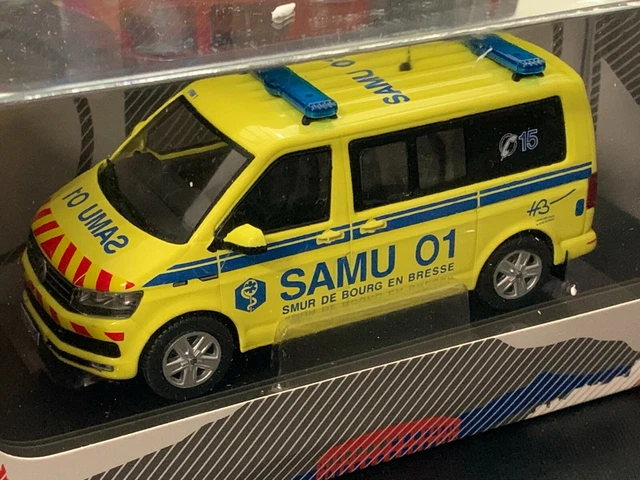 Camion SAMU De Paris Renault Master T35 - Modèle Réduit 1/43 Odeon 111 - Neuf