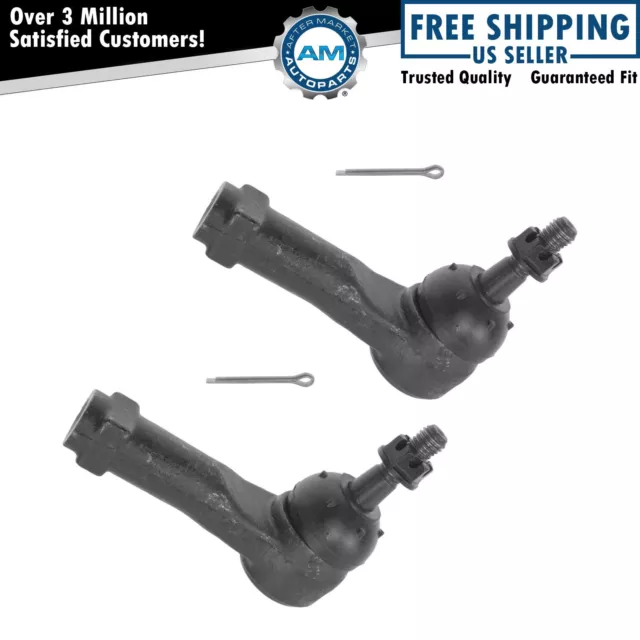 Front Outer Tie Rod End Left LH RH Right Pair Set 2 For Cobalt HHR Equinox G5