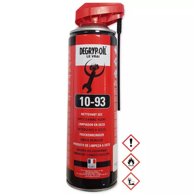 Carton De 12 Aerosols, Nettoyant Freins, Embrayage - Degryp Oil 2