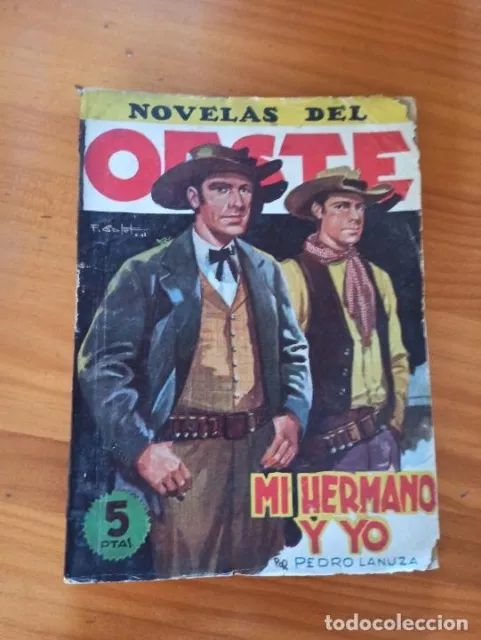 Novelas Del Oeste Nº 87 - Mi Hermano Y Yo - Pedro Lanuza - Ediciones Cliper (If)