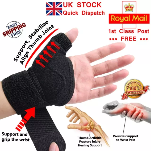 LTG NHS Neoprene Thumb & Wrist Support Hand Brace Splint Arthritis Stabiliser