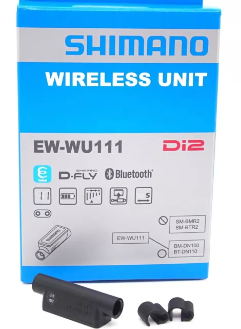 SHIMANO EW-WU111 Di2 Wireless Data Transmitter Unit D-FLY ANT+ Blue Tooth w/Wire