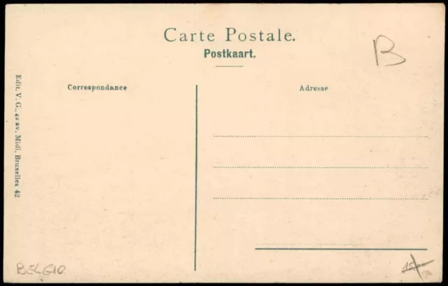 Postkaart Ostende Oostende Hôtel Continental et la Plage 1909 3