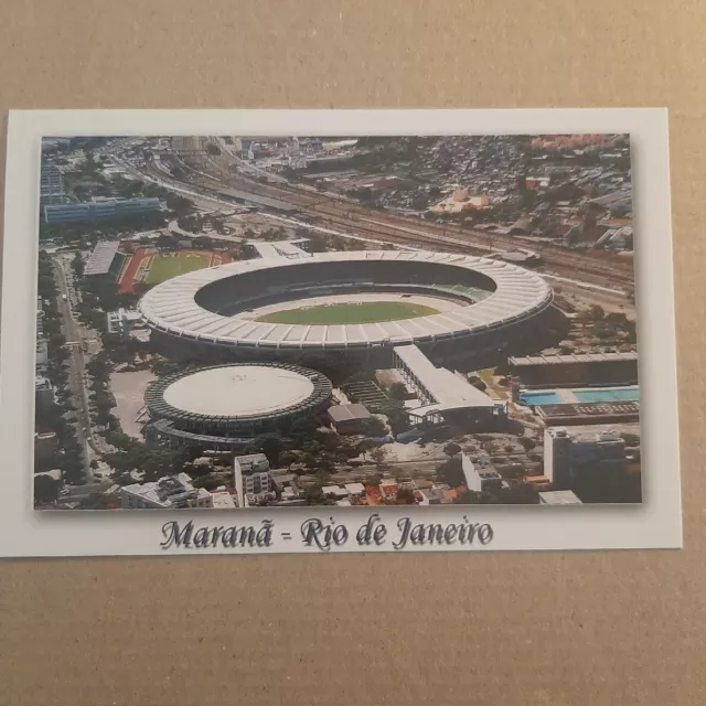 Stadionpostkarte Estadio Maracana Rio De Janeiro Brasilien # Cod 074