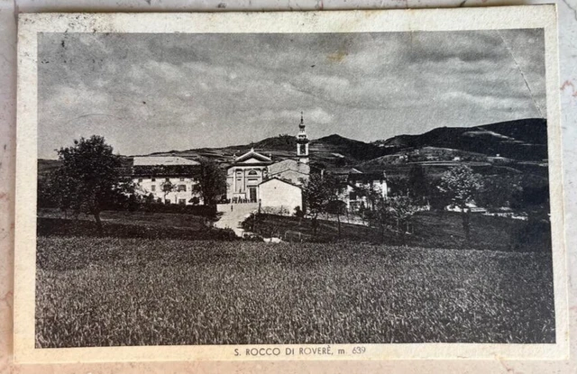 San Rocco di Roverè viaggiata 1939 Verona