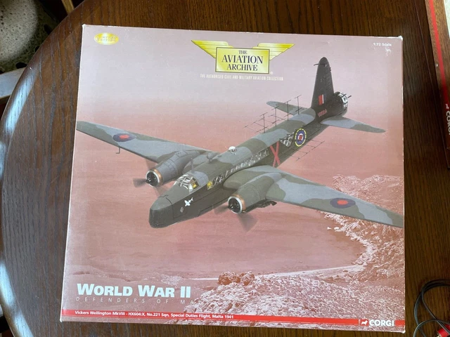 Corgi 1/72 Diecast - Vickers Wellington MK8 HX379:WN-A Coastal Command 1942