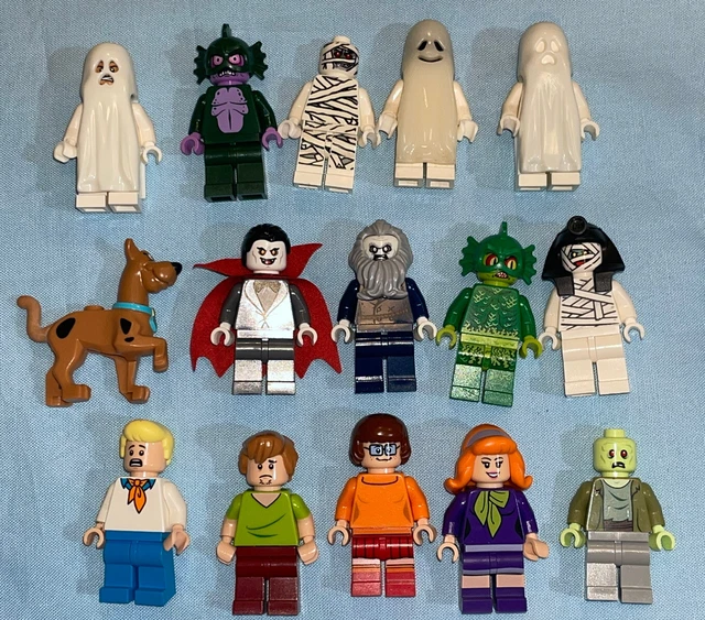 LOT DE FIGURINES LEGO Scooby-Doo 71206 langue assise dimensions CMF