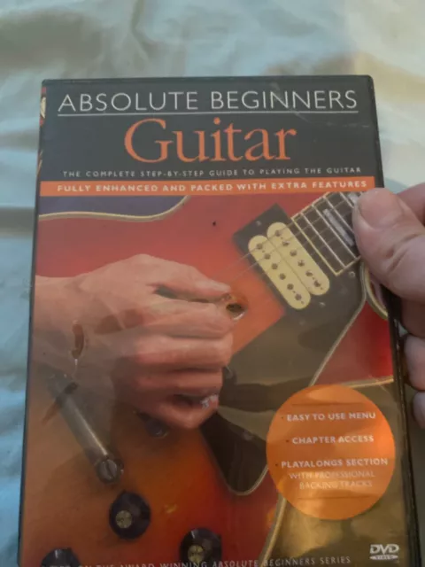 Absolute Beginners Guitar Lessons Learn How to Play Tab Music Video Book & Audio