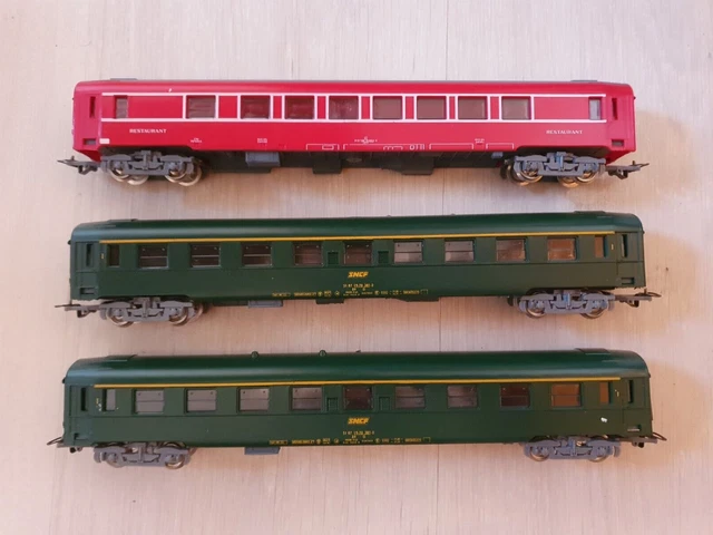 HO JOUEF COFFRET rame BUDD Inox SNCF ref 761E EUR 79,00 - FR